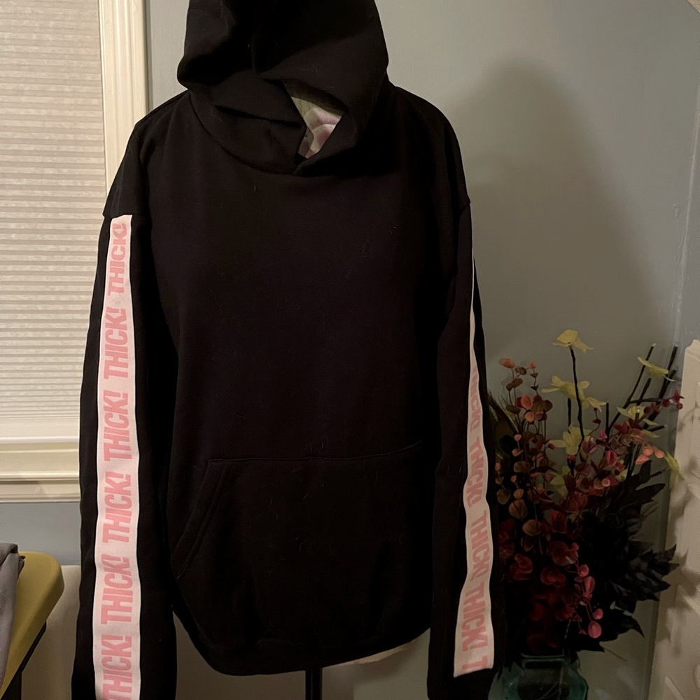 Kylie Jenner Shop THICK Black Hoodie